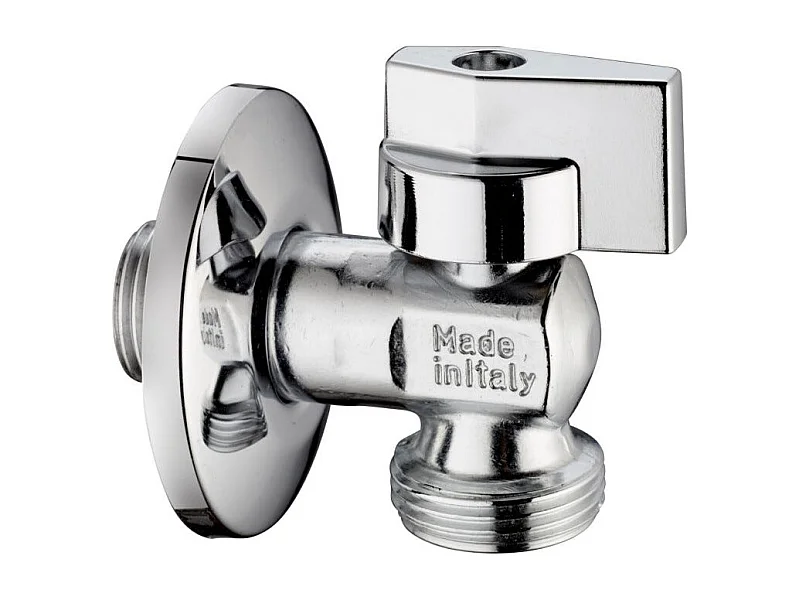 Robinet A Rondelle A Bille Avec Rose En Acier Inoxydable 1/2X3/4