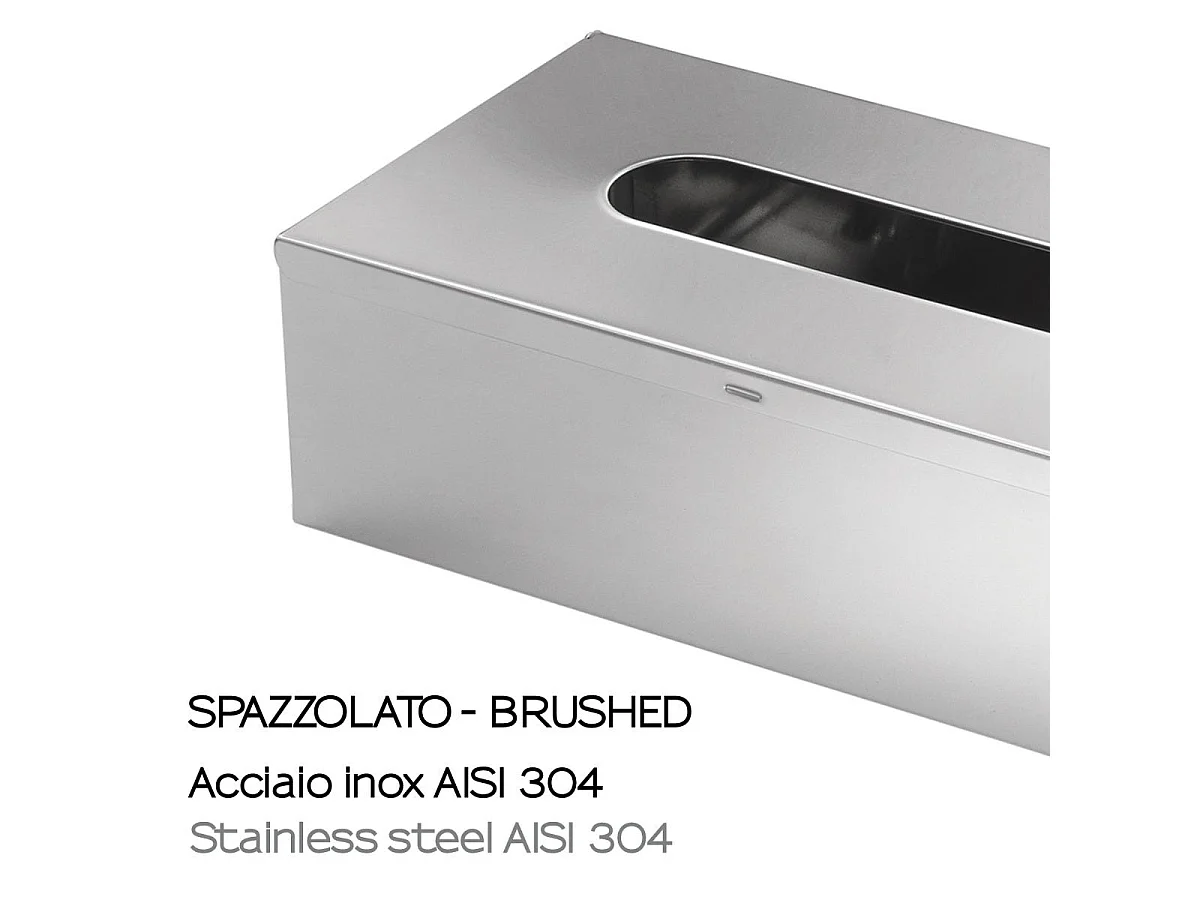 Porte-Serviettes En Acier Inoxydable Brossé