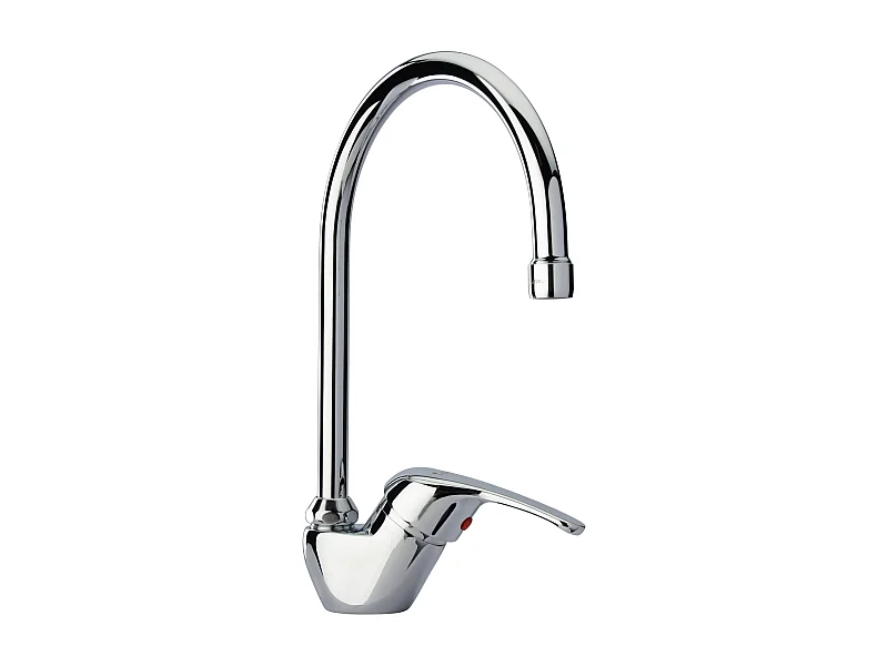 Robinet Mitigeur Avec Bec Verseur Haut Pour Évier De Cuisine | Minerva