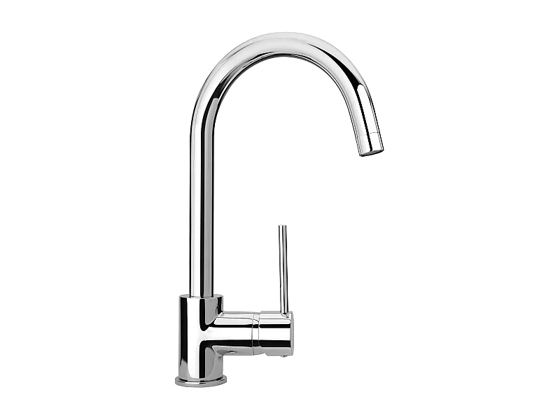 Robinet Moderne Mitigeur De Cuisine Avec Canne Haute | Piuma