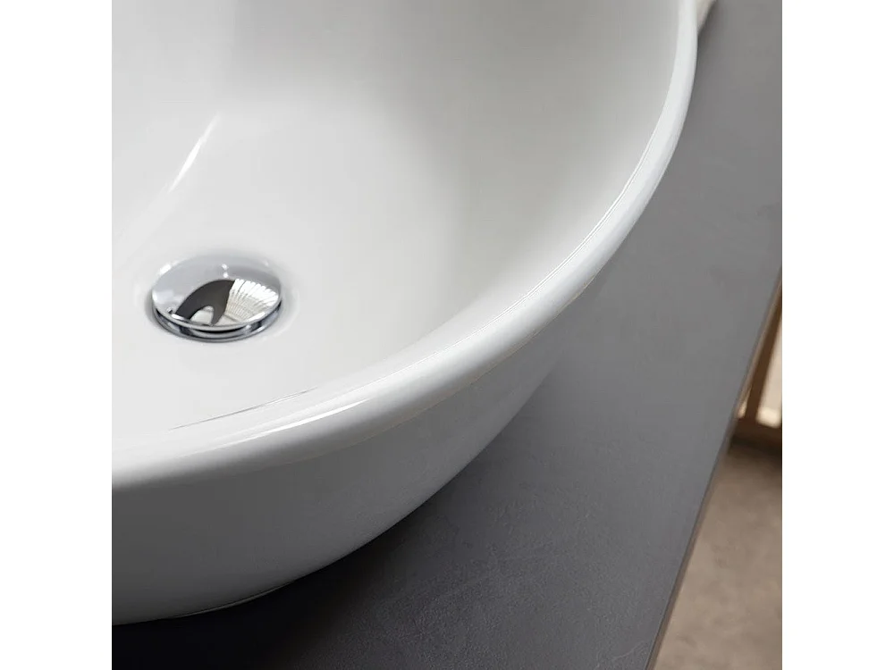 Lavabo À Poser En Céramique Au Design Luxueux