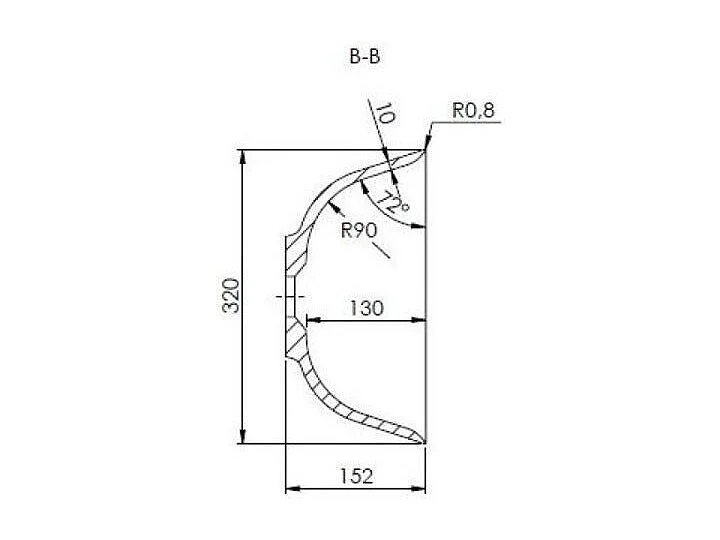 Lavabo À Poser En Résine Mate Sans Trou De Robinet