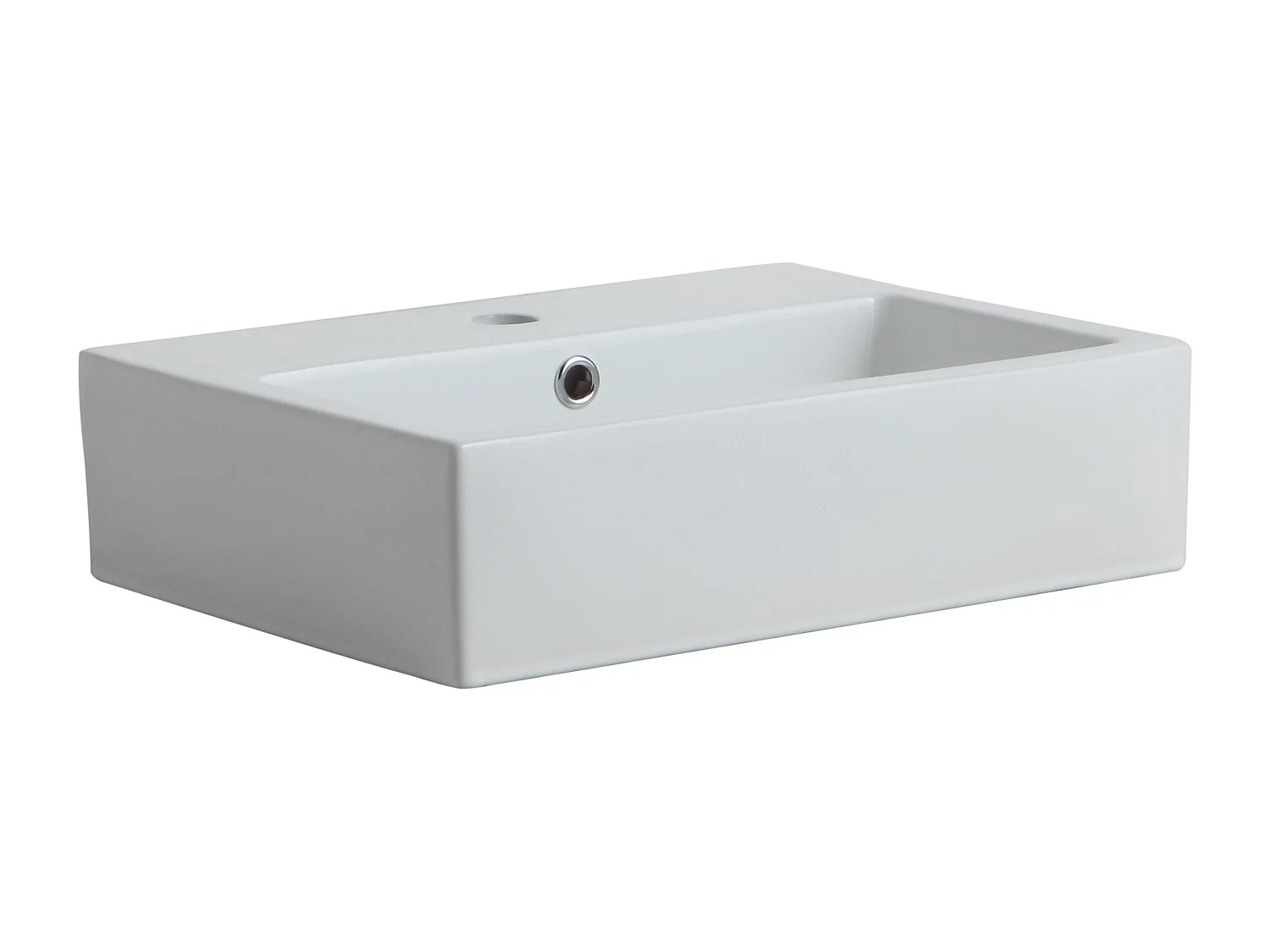 Lavabo Rectangulaire À Poser En Ceramique Desgin Moderne