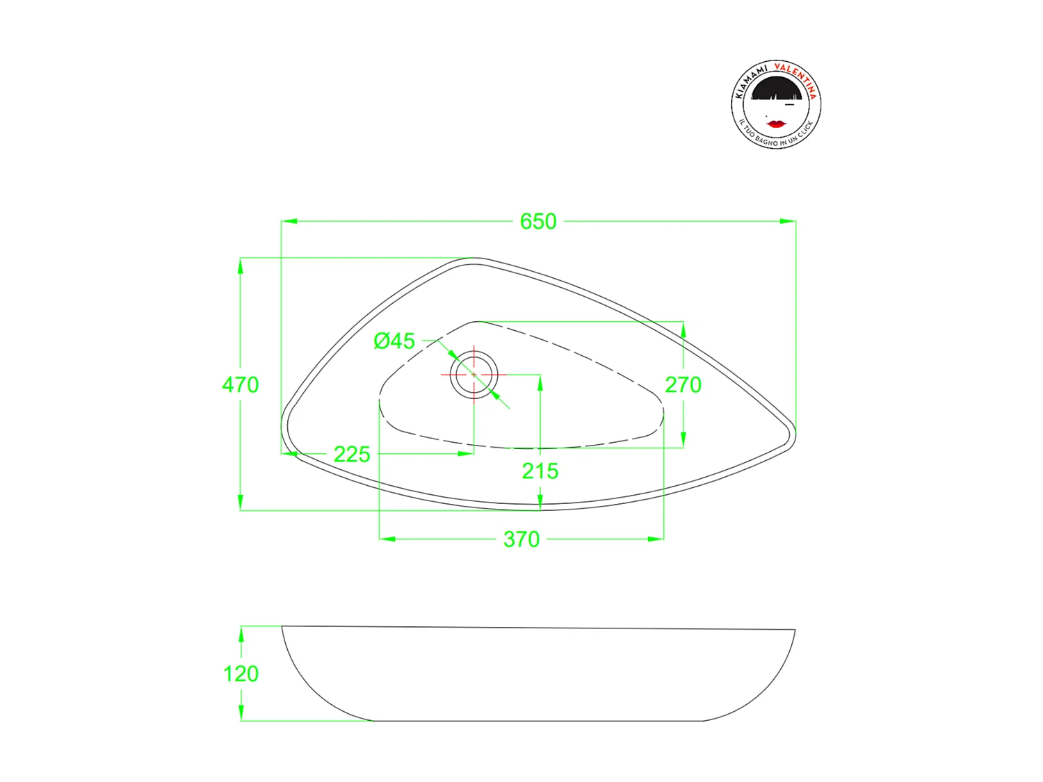 Lavabo À Poser Ovale Design Moderne En Céramique