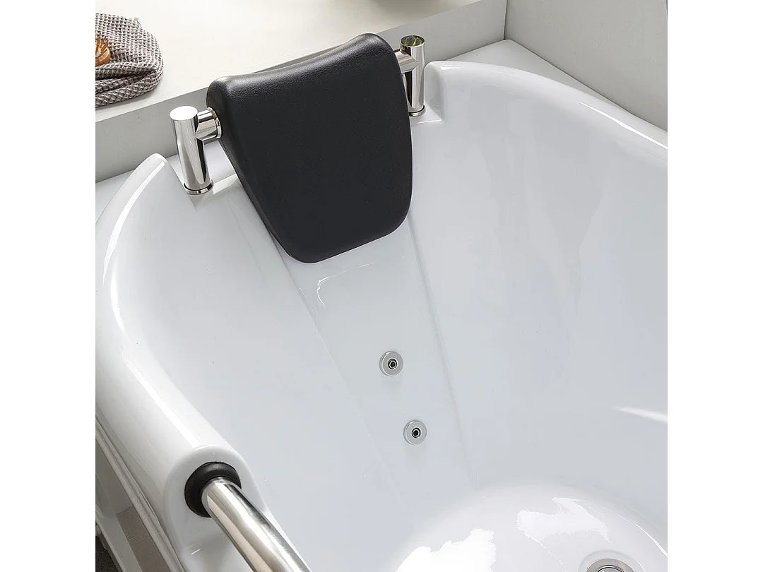 Baignoire Balnéo Rectangulaire Gauche En Acrylique  | Diletta