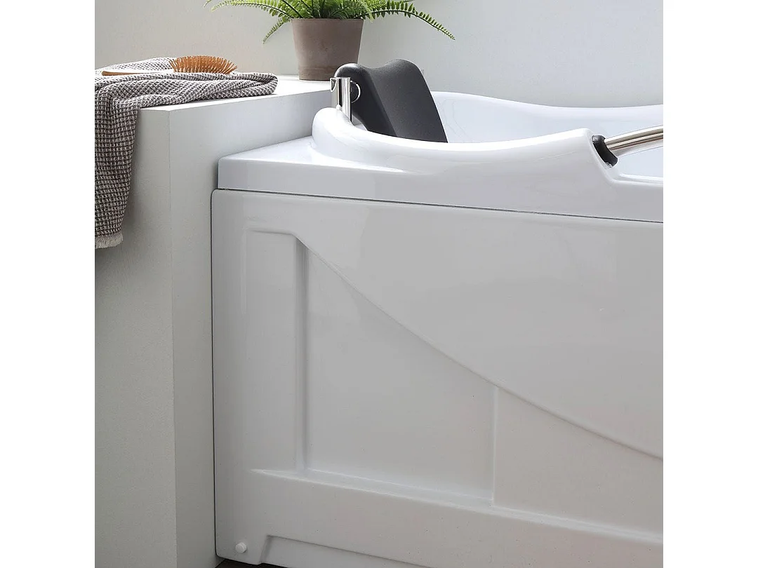 Baignoire Balnéo Rectangulaire Gauche En Acrylique  | Diletta