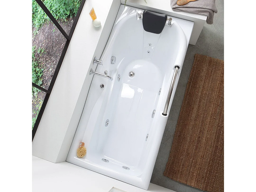 Baignoire Balnéo Rectangulaire À Droite  | Diletta