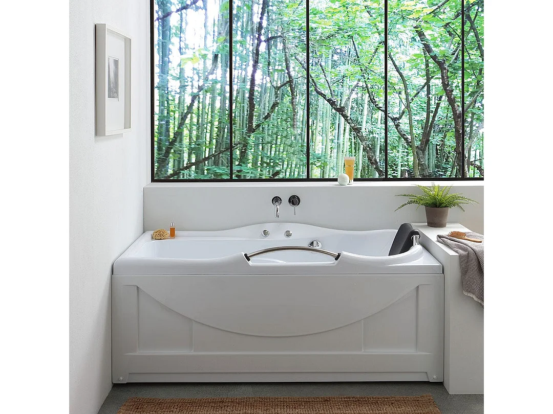 Baignoire Balnéo Rectangulaire À Droite  | Diletta