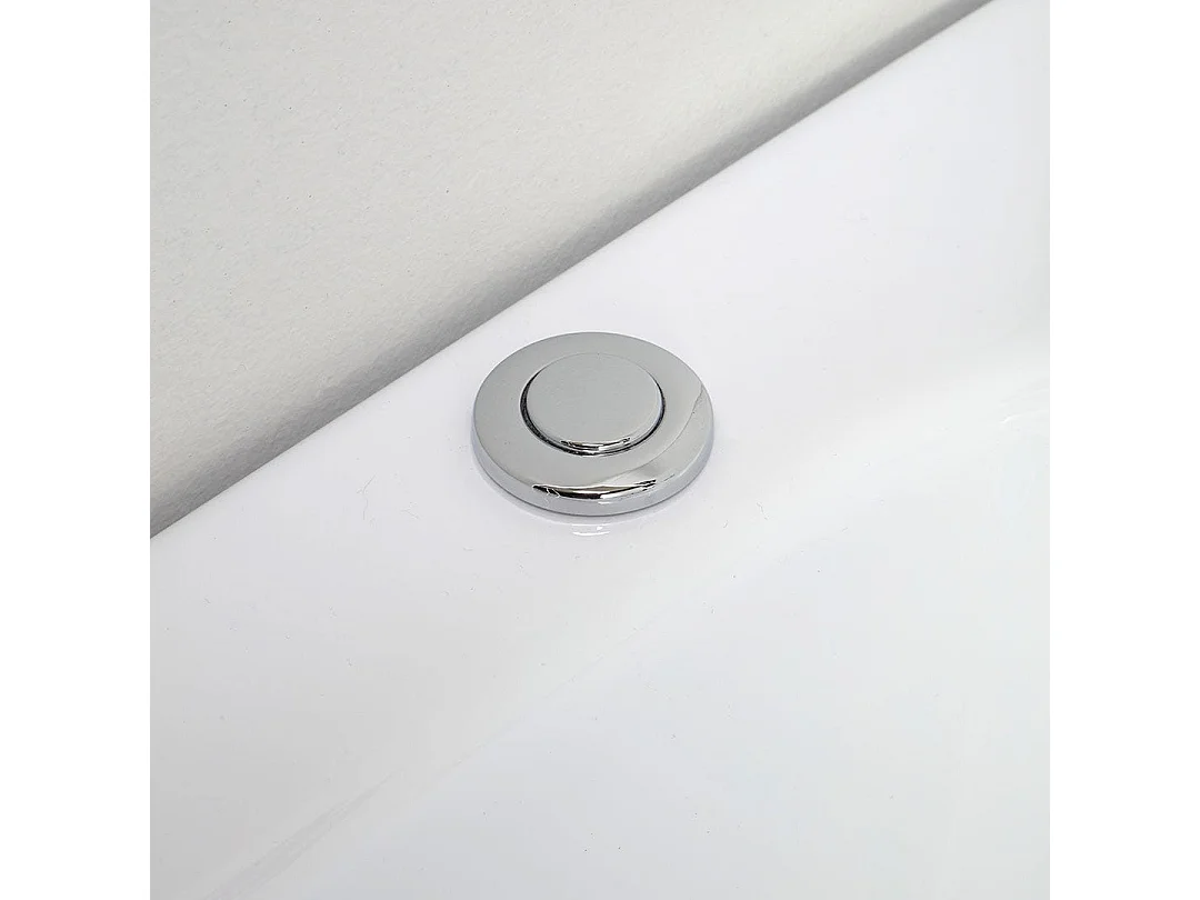 Baignoire Balnéo Rectangulaire Encastrable En Acrylique  | Ester