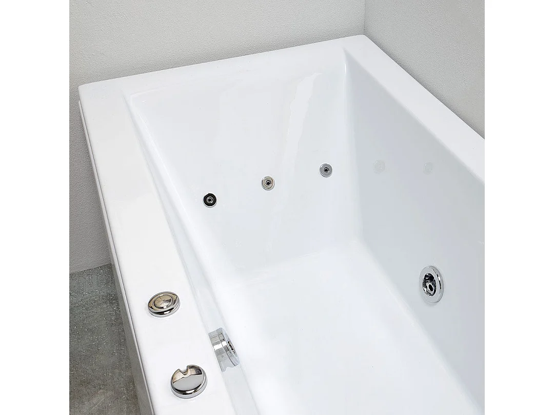 Baignoire Rectangulaire Avec Hydromassage | Adele