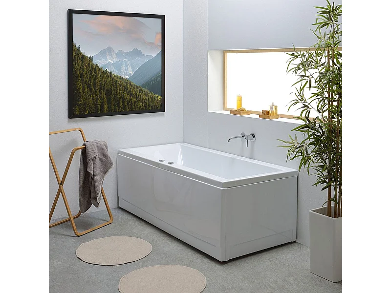 Baignoire Rectangulaire Avec Hydromassage | Adele