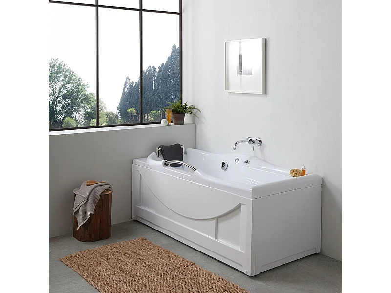 Installation D'angle Rectangulaire Baignoire Sx | Diletta