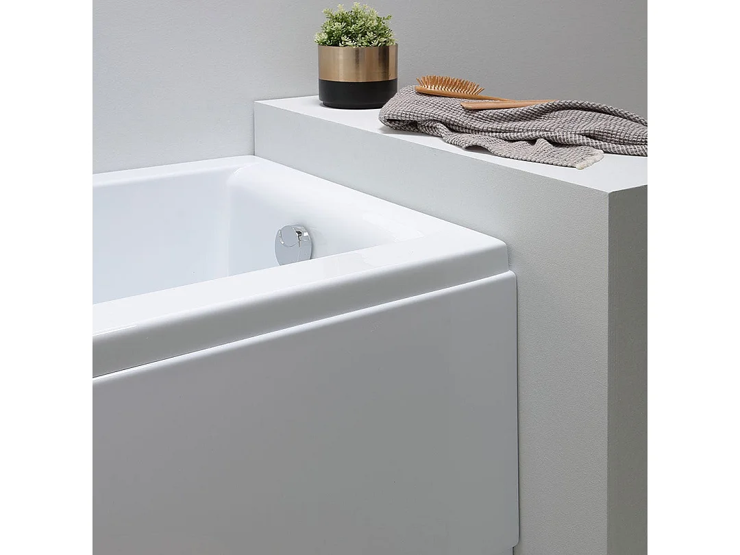 Baignoire Balnéo Rectangulaire En Acrylique | Adele