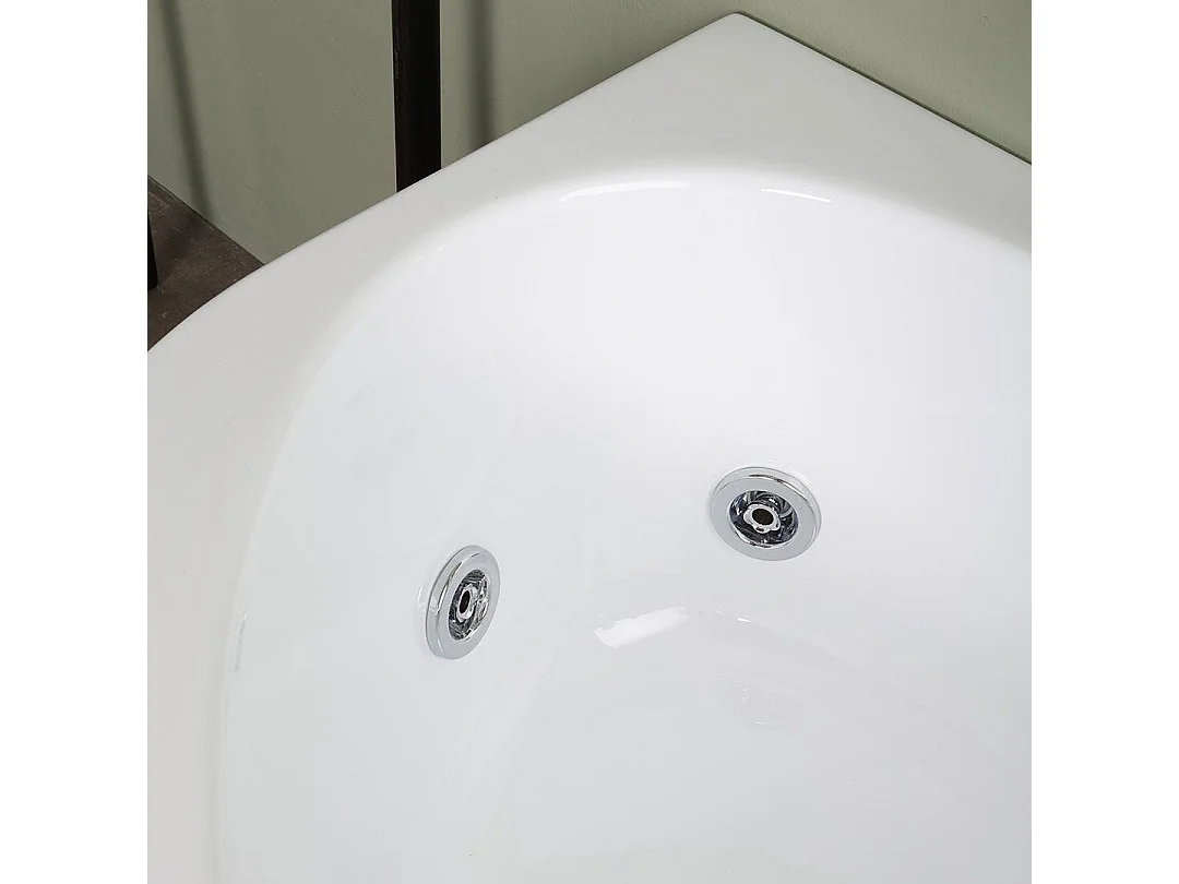 Baignoire Balnéo D'angle Gauche | Ambra