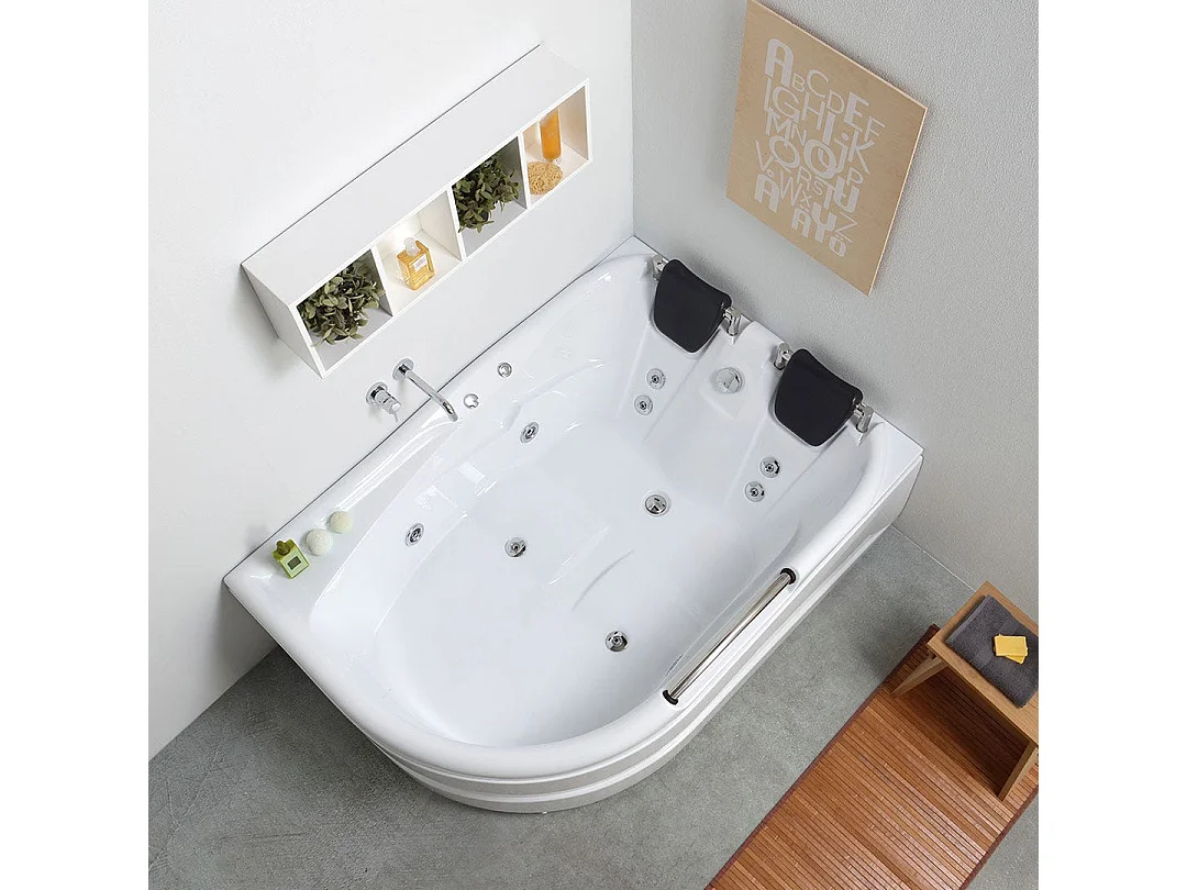 Baignoire D'angle Acrylique 2 Places | Aida