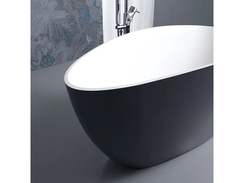 Baignoire Autoportantedesign Moderne Gris | Rachele