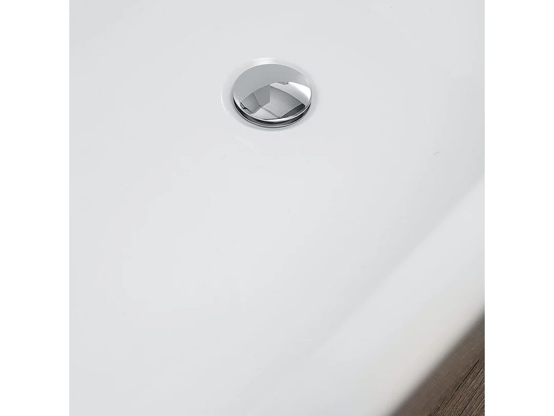 Baignoire Autoportante En Acrylique Blanc 180 Cm | Allegra