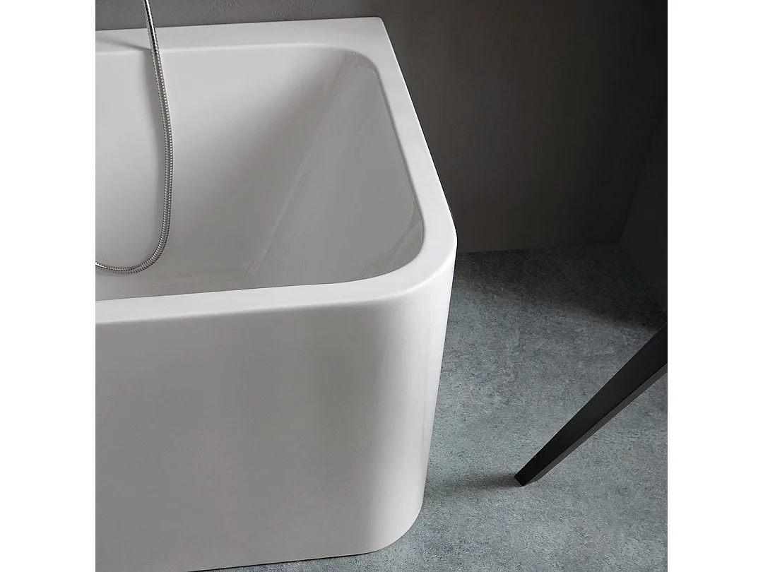 Baignoire Murale Rectangulaire En Acrylique | Dorotea