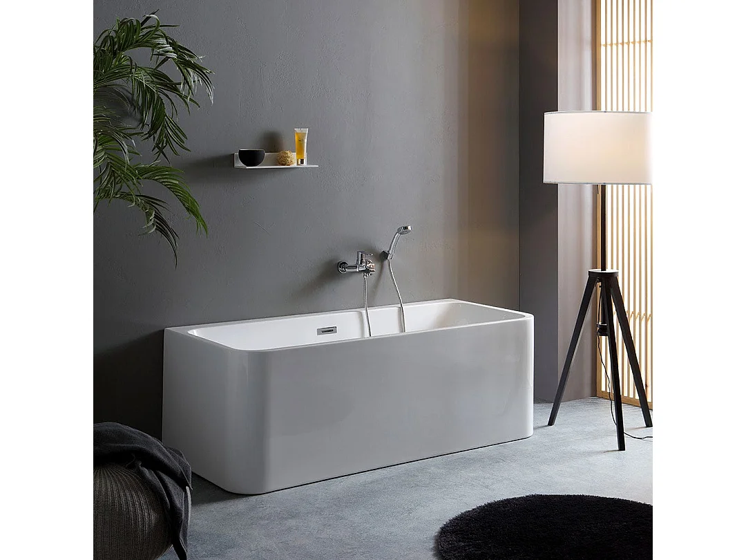 Baignoire Murale Rectangulaire En Acrylique | Dorotea