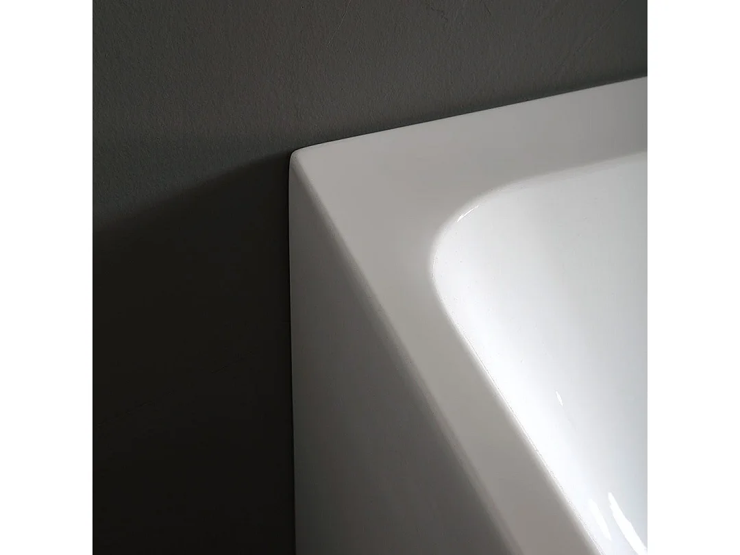 Baignoire Murale Rectangulaire En Acrylique | Dorotea