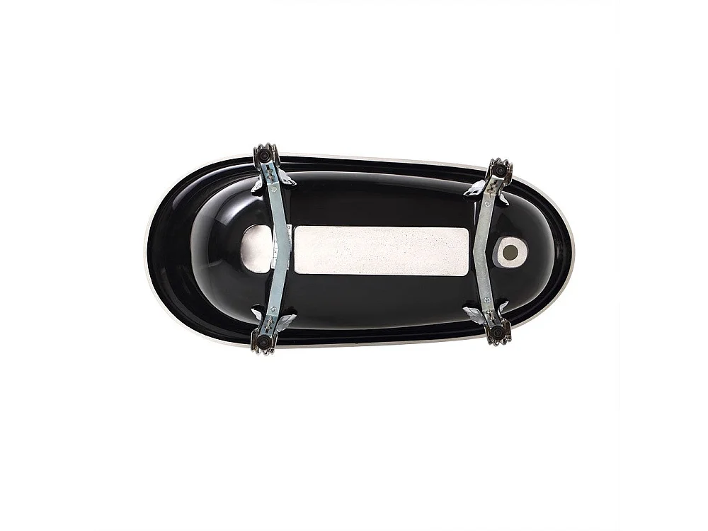 Baignoire Style Classique Blanche Et Noire | Romantica