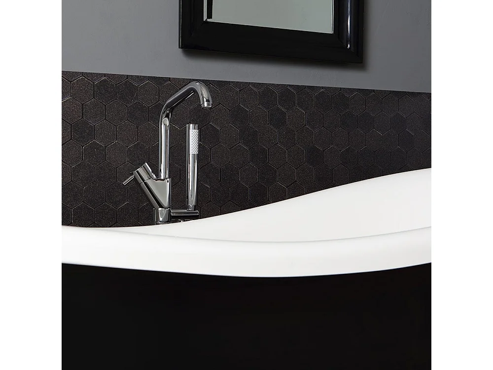 Baignoire Style Classique Blanche Et Noire | Romantica