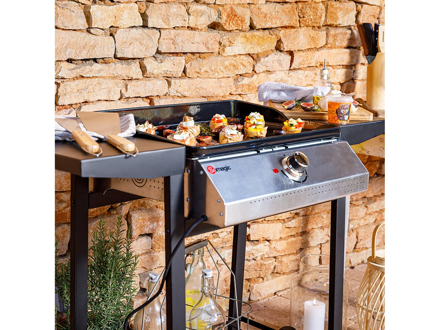 Plancha électrique CAPBRETON - SOMAGIC