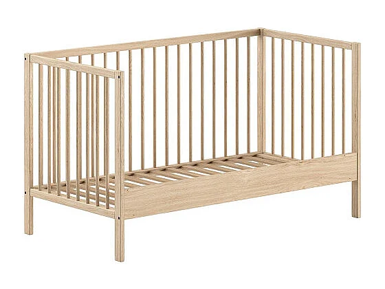 Cama evolutiva 70x140 y Cambiador Vipack Meryl Madera