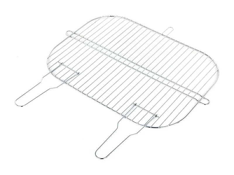 Rejilla simple de acero cromado - 52,5 x 39 cm