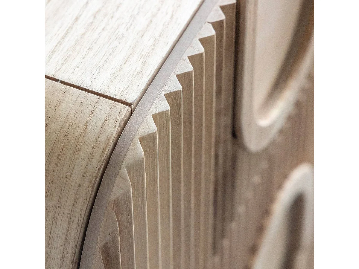 Commode en bois de paulownia Nilo