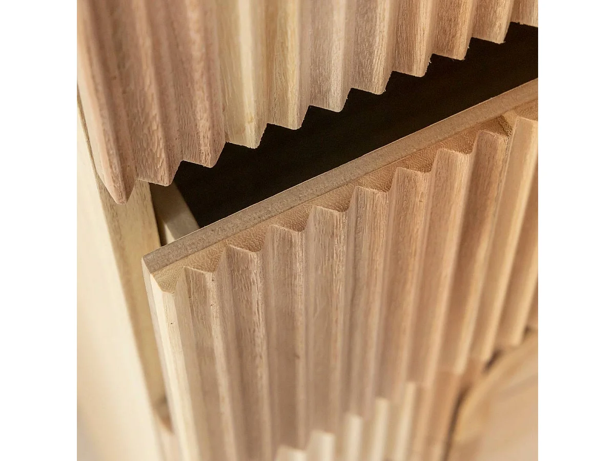 Chiffonnier en bois de paulownia Nilo