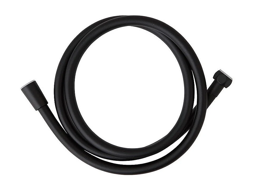 Tuyau Flexible Noir Mat Pour Fixation Sur Pommeau De Douche 150Cm