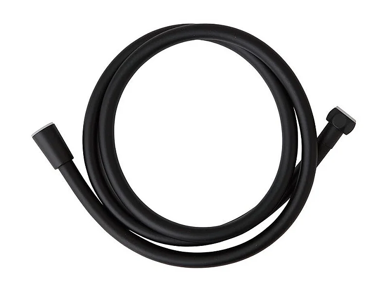 Tuyau Flexible Noir Mat Pour Fixation Sur Pommeau De Douche 150Cm