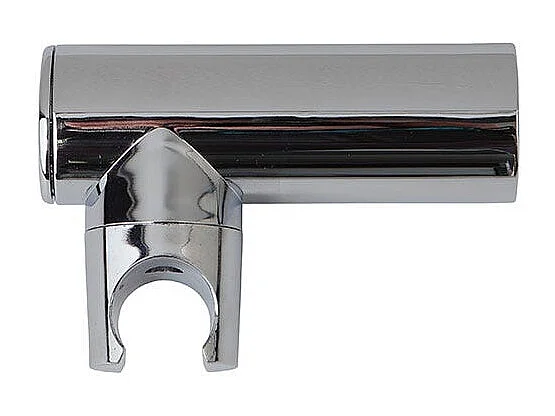 Support De Douche Mural Arrondi En Abs Avec Finition Chromée