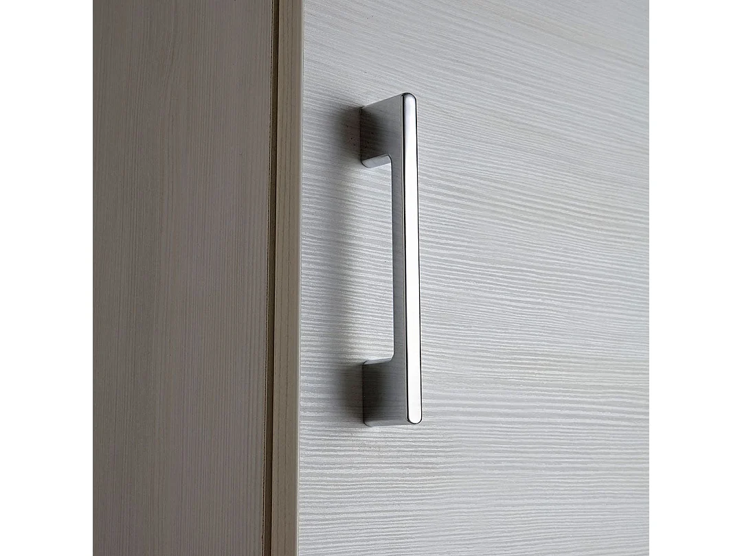 Colonne De Salle De Bains Sur Pied H 190Cm Chêne Blanc | Rimini