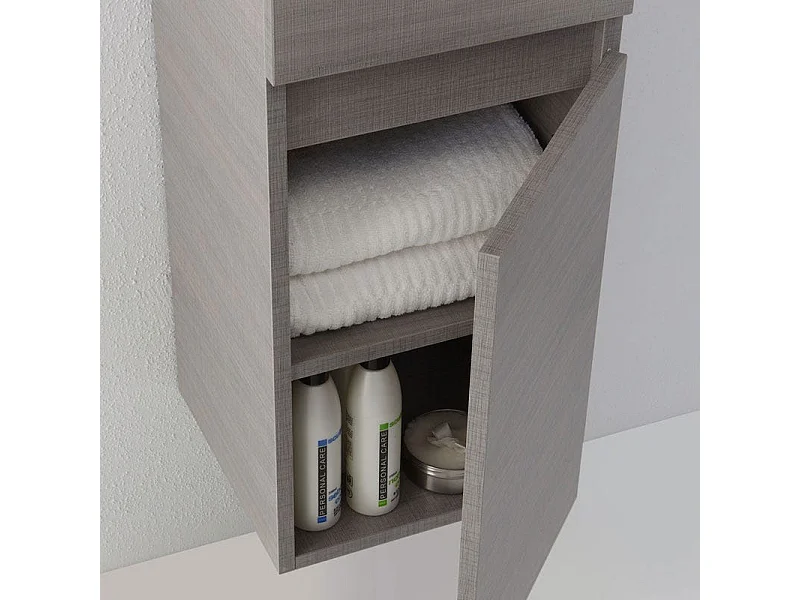 Colonne Suspendue Pour Salle De Bain Avec Deux Portes | Manhattan