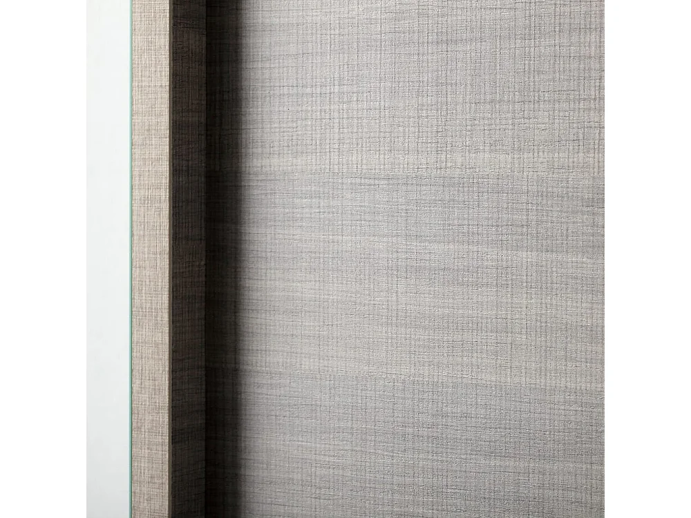 Colonne Tournante Avec Miroir Et Compartiment Ouvert Couleur Gris