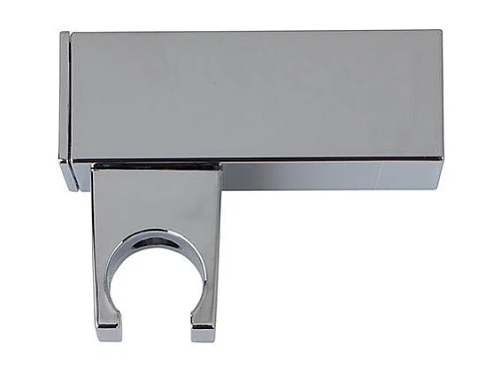 Support Mural Pour Pommeau De Douche Carré En Abs Chromé