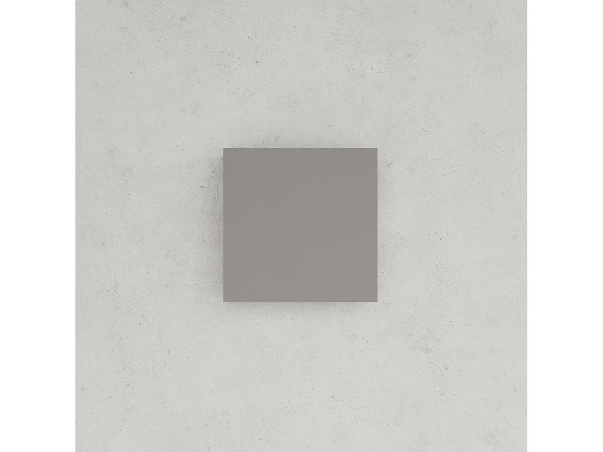 Unité Murale Cubique De 30 Cm À Porte Réversible Finition Couleur Colombe