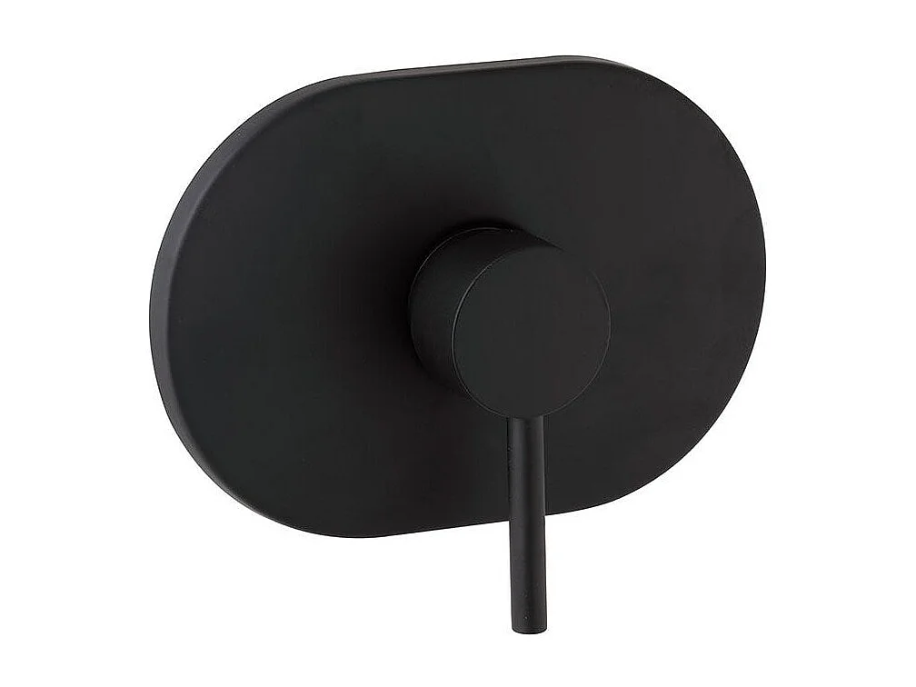 Lot De 3 Mitigeurs Pour Lavabo, Bidet, Et Douche À Encastrer Noir Mat | Fassa