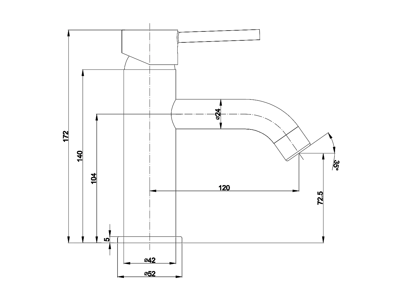 Lot De 3 Mitigeurs Pour Lavabo, Bidet, Et Douche À Encastrer Noir Mat | Fassa