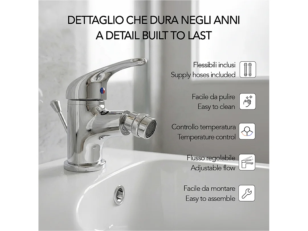 Set De 2 Mitigeurs Pour Lavabo Et Bidet | Enter