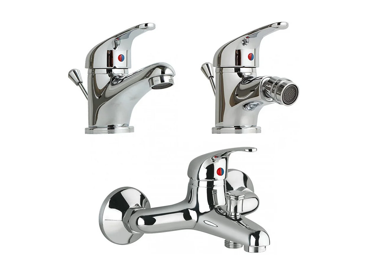 Set Complet De Mitigeurs Pour Salle De Bains Lavabo+Bidet+Baignoire | Enter