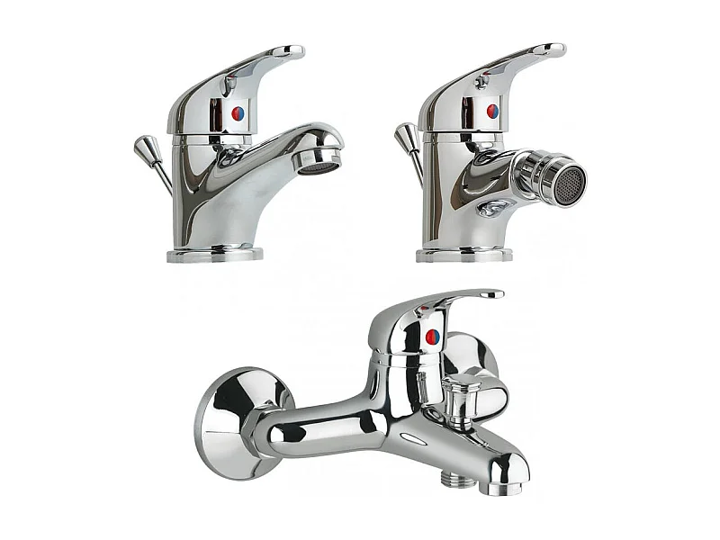 Set Complet De Mitigeurs Pour Salle De Bains Lavabo+Bidet+Baignoire | Enter