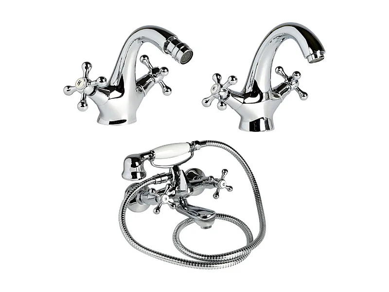 Robinetterie De Bain Dans Le Style Rétro Pour Lavabo Bidet Et Baignoire | Narciso