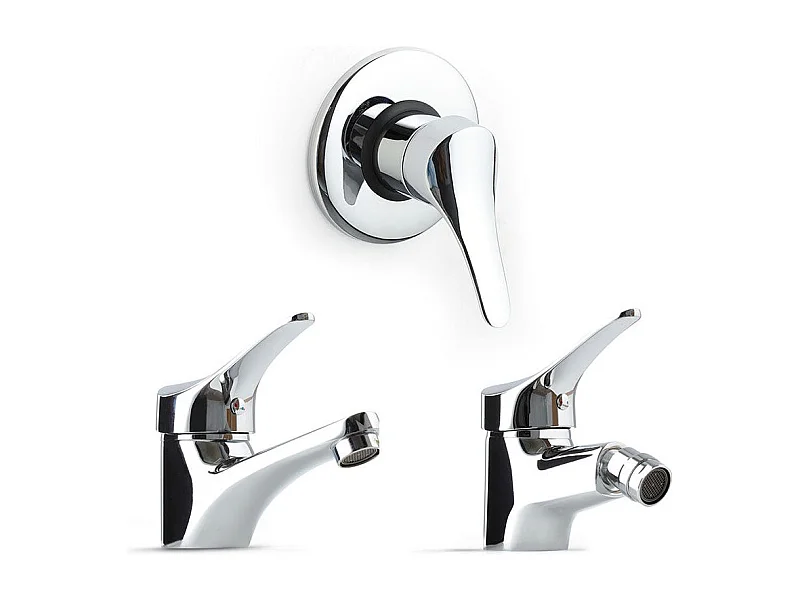 Set De Mitigeurs Pour La Salle De Bains, Lavabo, Bidet Et Encastrement De Douche | Cembra