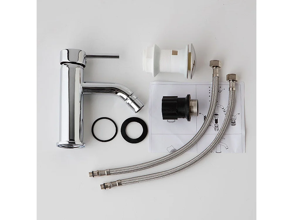 Lot De Mitigeur Mural Pour Lavabo Et Mitigeur Pour Bidet | Fassa