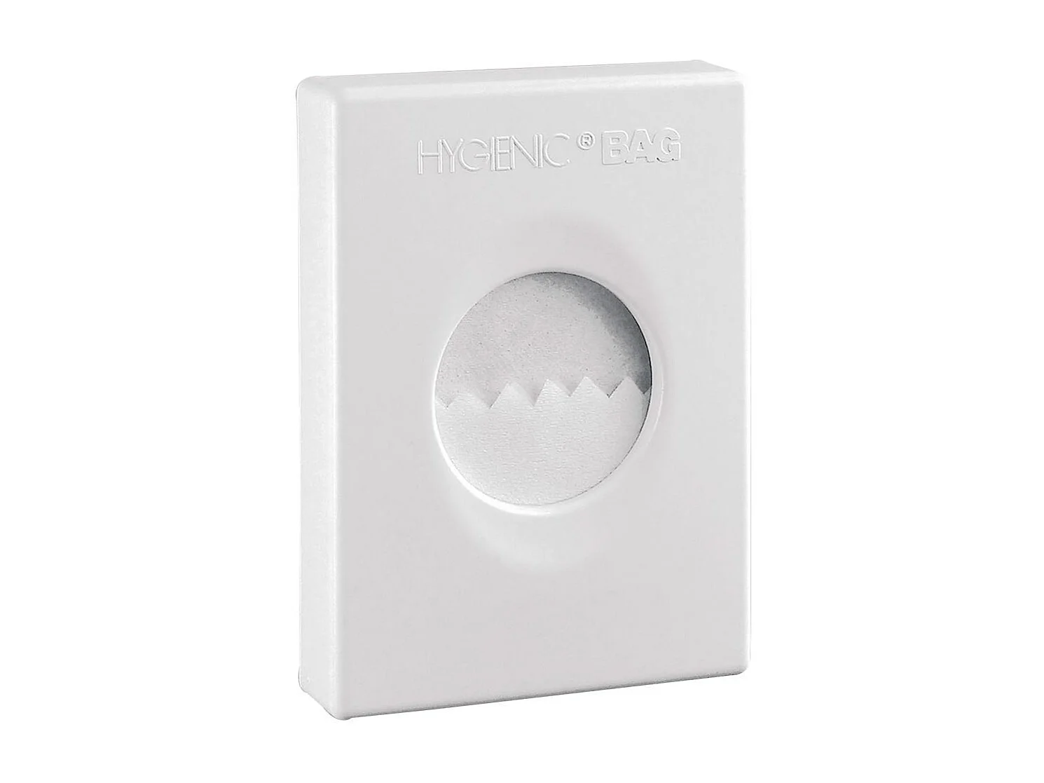 Porte-Sac De Toilette Mural Pour Salle De Bain Blanc