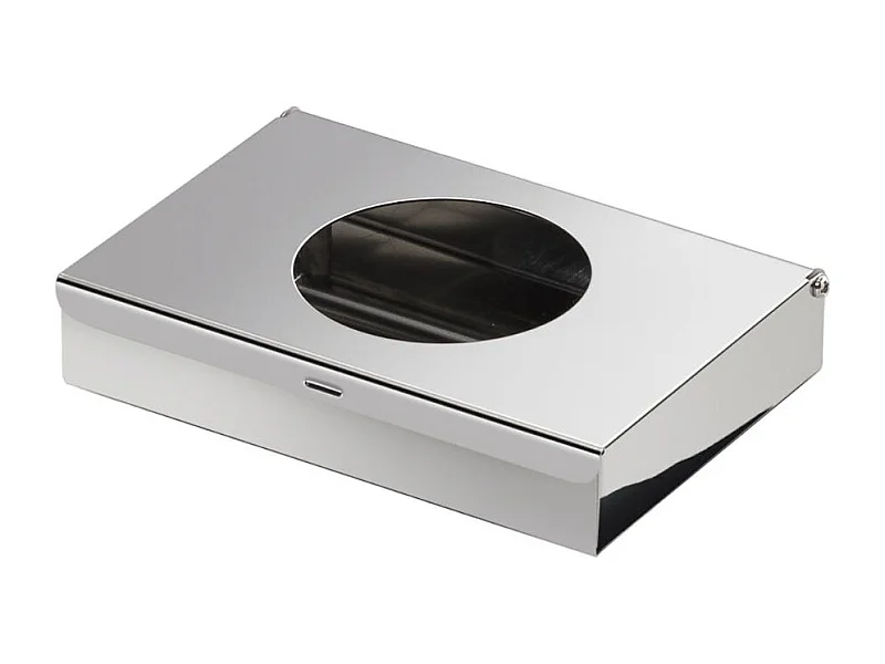 Porte-Sac Sanitaire Acier Inoxydable Aisi 304 Poli Montage Mural