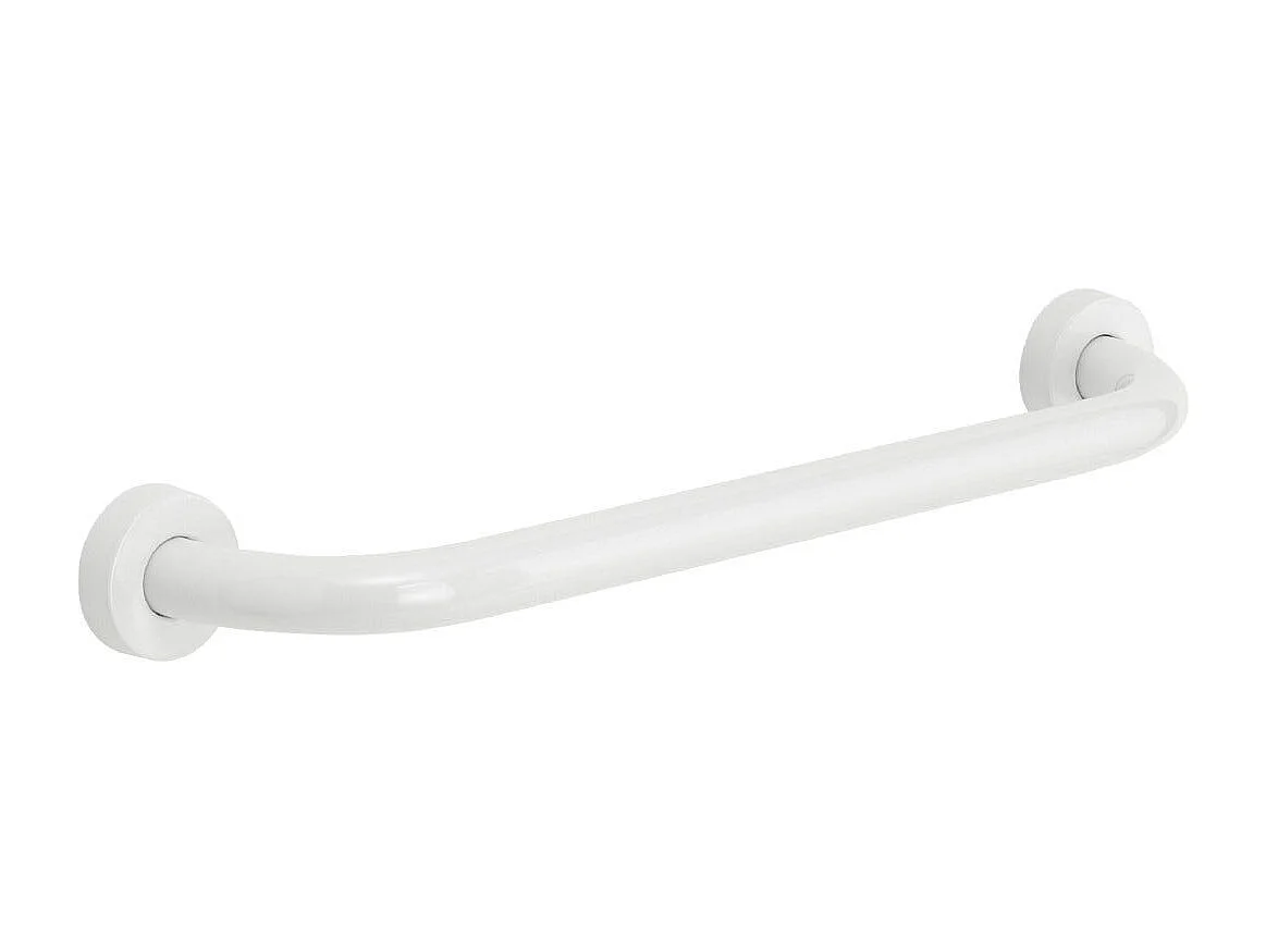 Barre D'appui Pour Salle De Bain En Acier Inoxydable De 45 Cm Pour Personnes Handicapées Blanc